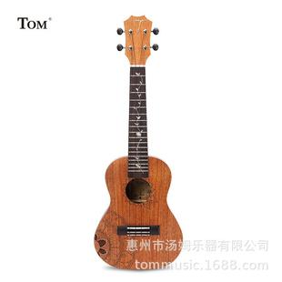 TOMARST江燕设计款桃花心木单板尤克里里23一寸小吉I他33乌T克丽