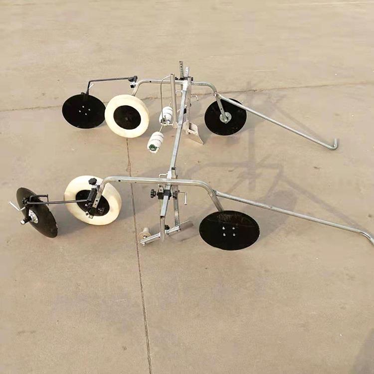 21人力手拉农田地膜覆盖机型小动手高垄盖膜机东山人力覆膜机