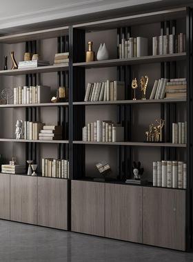 书柜落地客多储层物置物架简易家用厅学生收纳柜子经48048济简约