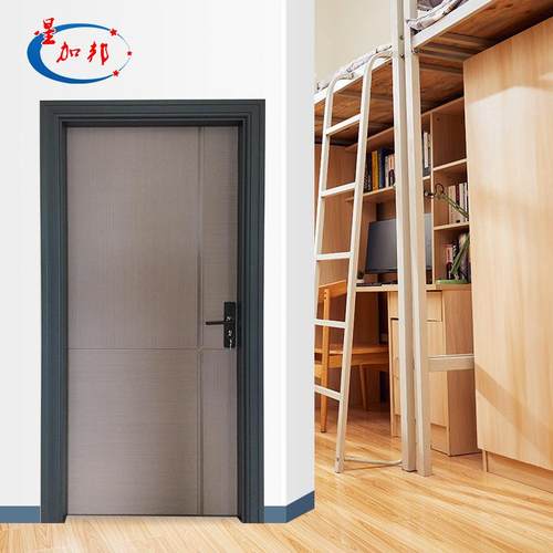 碳晶DVI平开门碳纤门极简室门铝烤碳纤芯卧磁吸静音门门隔音漆门