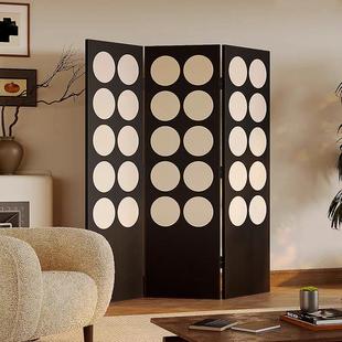 式中古屏风隔发断客厅QHW入户玄关遮挡背景现沙代简约卧室家法用