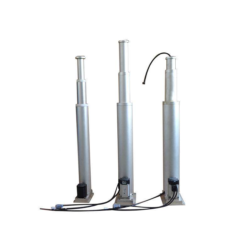 流DJQ电动推杆多节三节伸缩杆电42外径伺直服驱动机控制系微统型