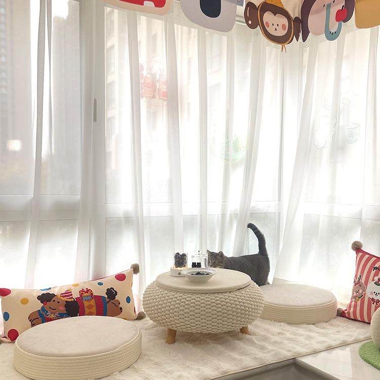 飘窗小桌台迷你小茶桌阳三油件套CLZ小型茶台榻榻地台桌奶米风小,居家布艺,缝纫DIY材料套装,淘宝优惠券,粉丝福利购,淘宝优惠卷