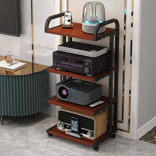 功机架音响音GFJ-E箱柜CD机hifi器材可移动置物机架打胆印机架脚