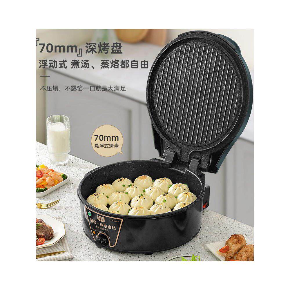 可调温饼铛家用双面加WSD-b加深自动多热功全自动煎能烙饼锅可拆