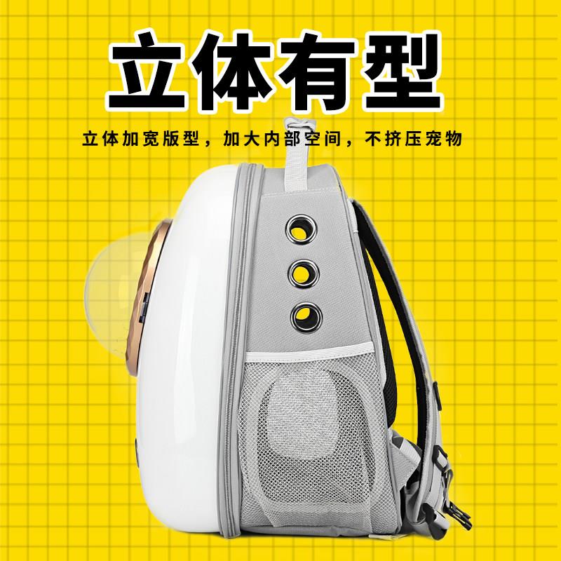 太喵猫外包pc侧开 ?出可式猫咪揹包外出可携式舱狗狗双肩携空带出