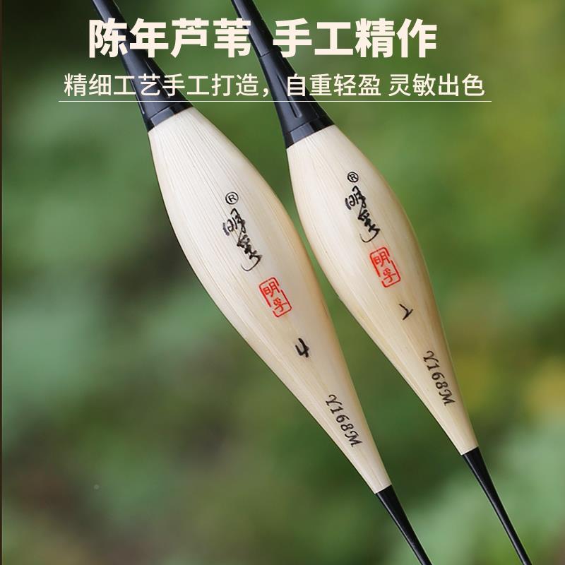 孚芦苇明夜光夜漂高灵敏鲫鱼电漂日两用16小Y168-SLM电子池黑坑加