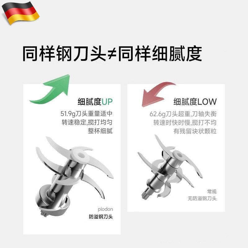 德国辅机婴儿宝宝料理机家小型破壁多功能打泥搅研拌磨食器工用具