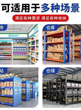 库仓重型货架仓超强承储重货物架子车库快递储家用多层置物架物架