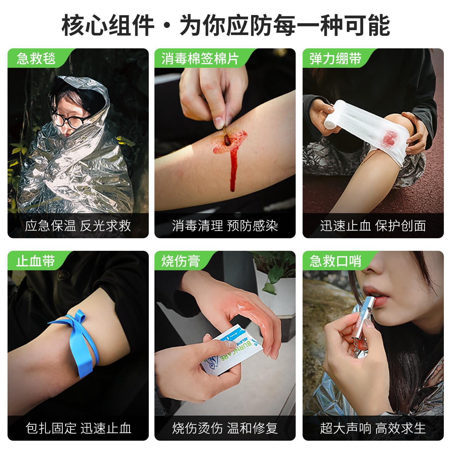 可携式迷你身口袋逃生包家口袋逃生户外出行救包随差庭旅防水医疗