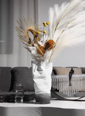 与式家本居艺术陶瓷花器样板房间售楼处软HP00154装插摆件客厅餐