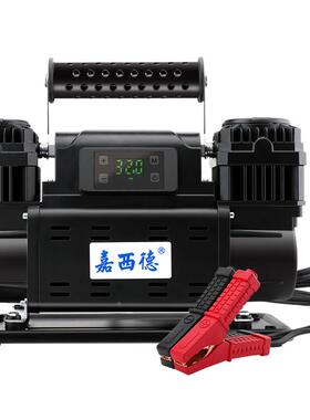 嘉西功德车充气泵数显双缸大率越03.60.02野打车货车农用车汽车轮