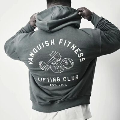 Loose sports long sleeved hoodie sweatshir运动长袖连帽衫卫衣