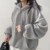 5072A gray fleece-lined
