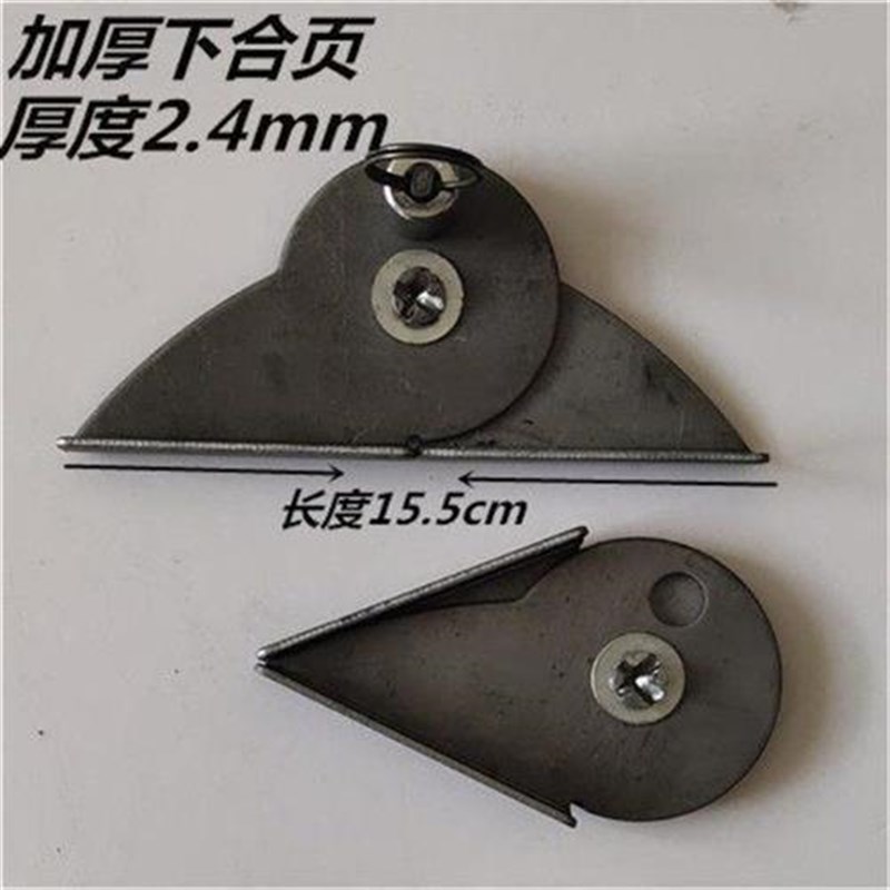 装修梯子活动脚手架子折叠铁马凳配件防滑塑料腿脚U套销轴羊角螺