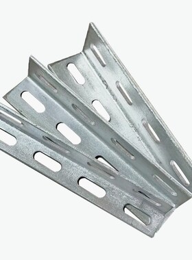 q235镀锌板切割角钢角铁置物架打孔支架万能N三角铁折弯L焊接定制