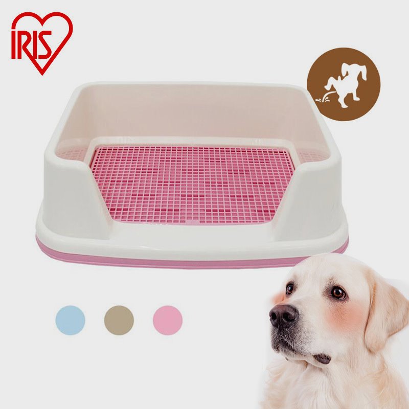 日本爱丽丝围栏狗厕所爱丽思TRT宠物便盆大号狗尿盆放外溅