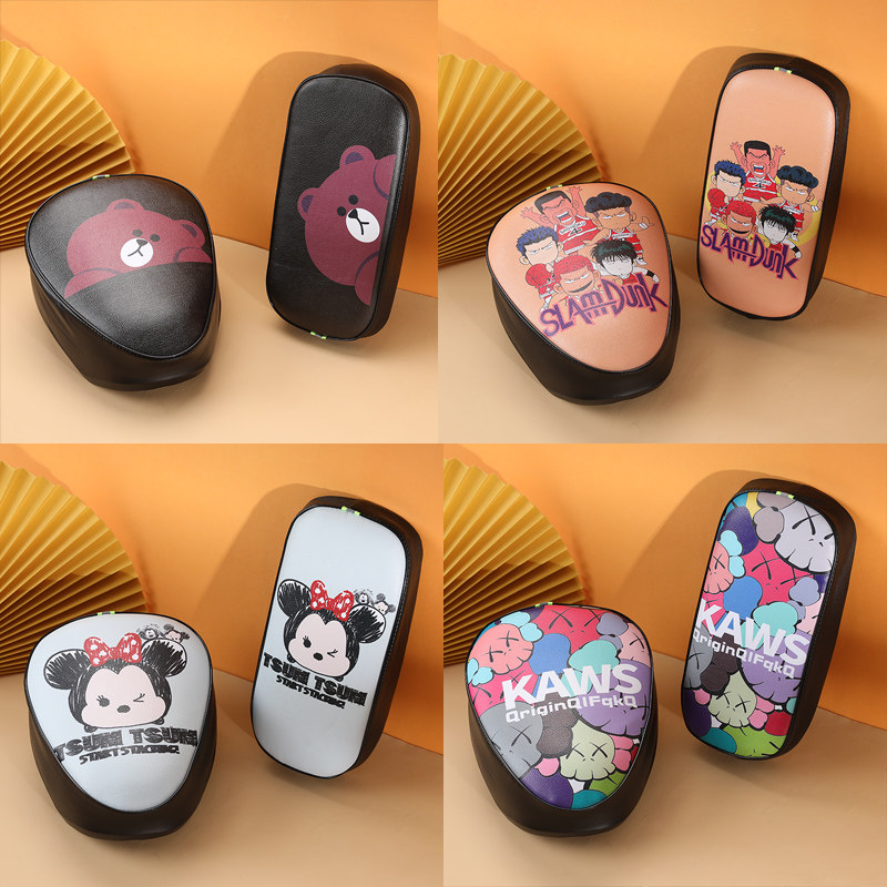 速发电动车座套坐垫套防水防晒通用自行车爱瓶电座后车座椅罩车座