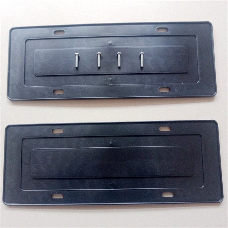 速发蓝交通规则车管所汽车上牌通用新黑色塑料框托盘板架