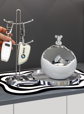 速发熊礼纳玄关摆件入户门口鞋柜客厅家居装居品乔迁新饰收物