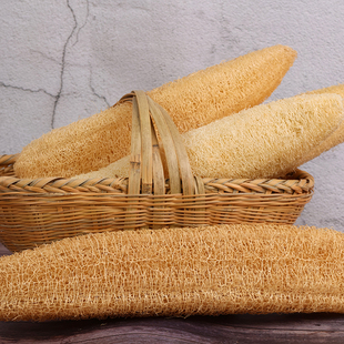 纯天然丝瓜络洗碗巾抹布老丝瓜锅刷不沾油百洁布洗碗神器干丝瓜瓤