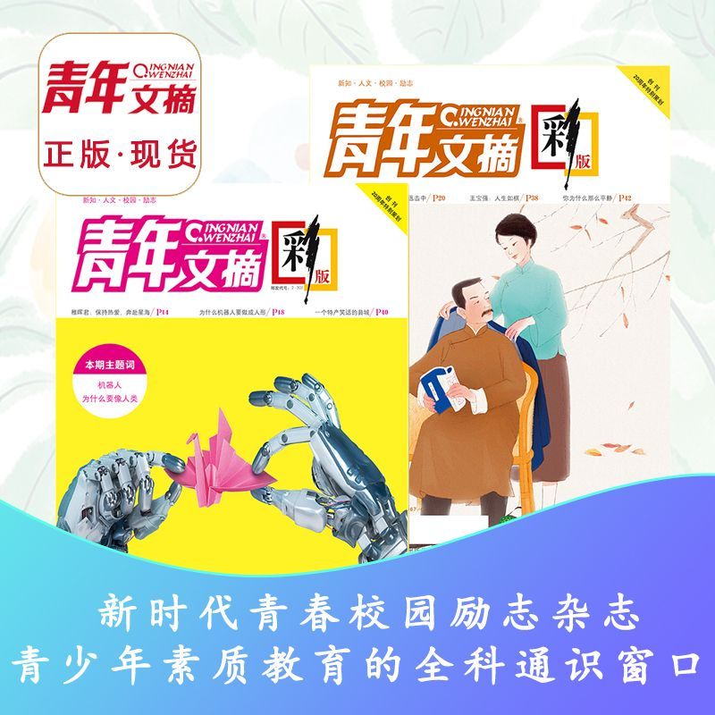 青年文摘2025年24期中学文学阅读