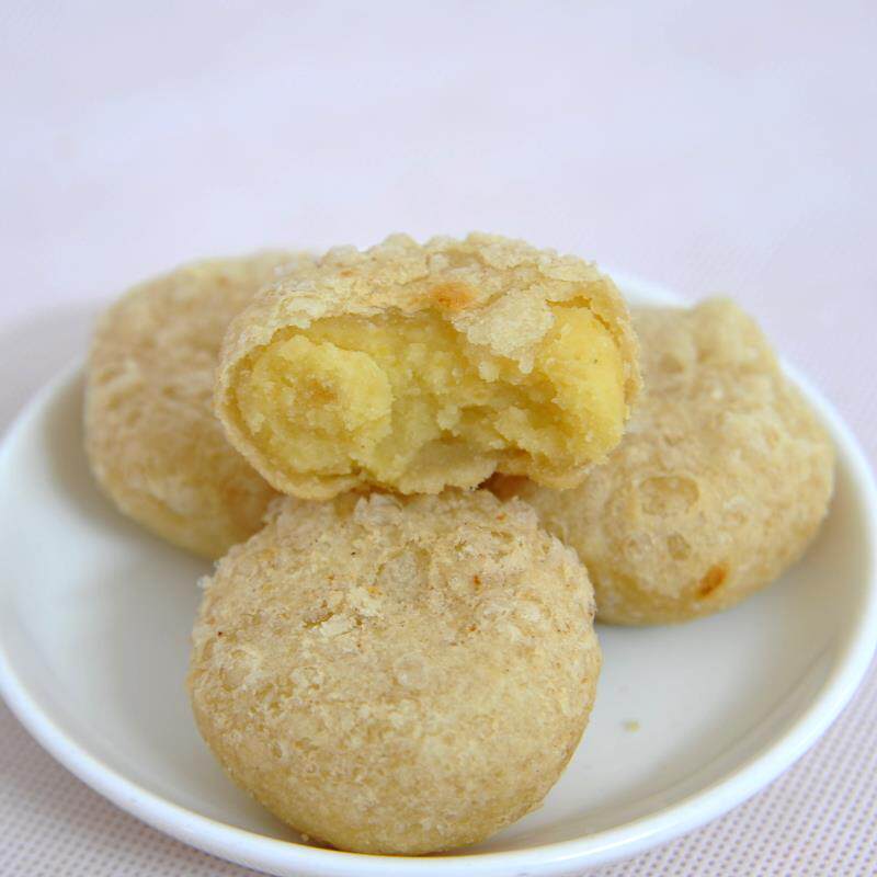 2袋16个饼贵屿绿豆红豆香芋紫薯瓜丁饼广东潮汕特产小吃糕点零食