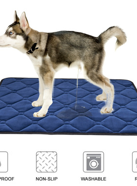 现货速发Witer Wm Dog Bed Mat Washable Pad Reusable Dirs La