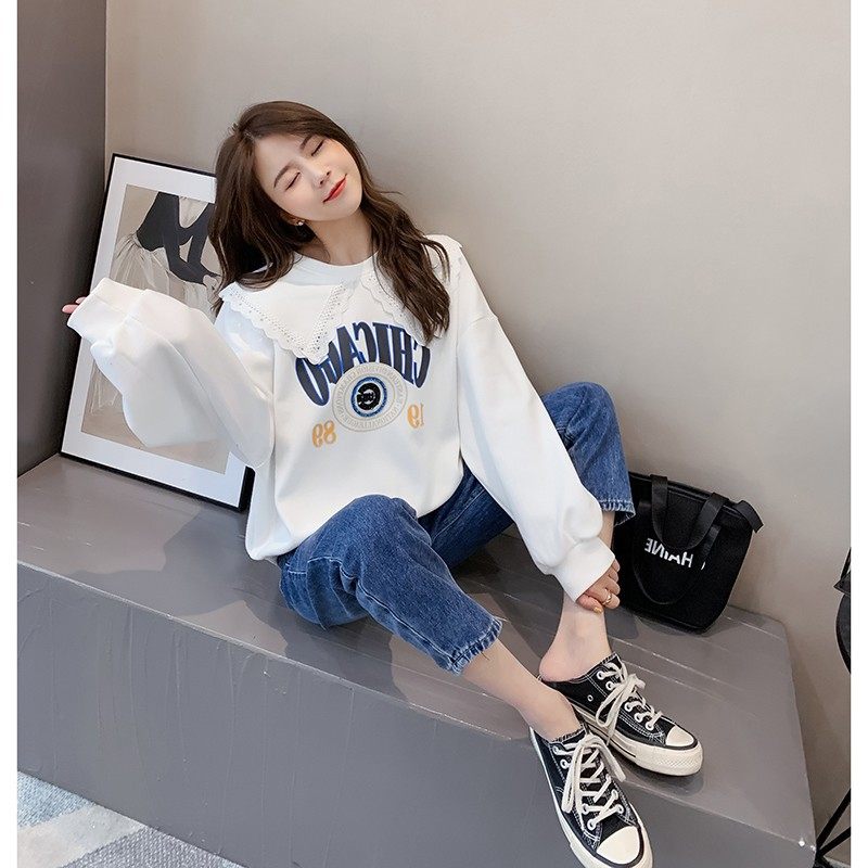 速发年装2012秋新款卫衣宽松慵懒风大码t恤上衣潮