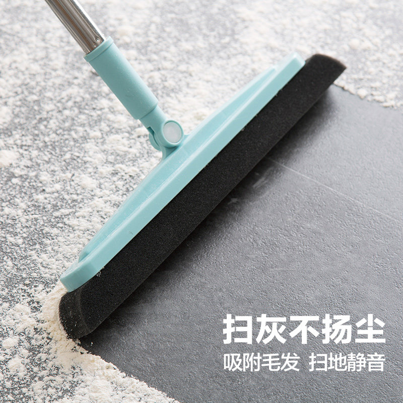 速发 宽条海绵扫把家用地刮扫帚单个 刮地神器地板魔术扫地笤帚
