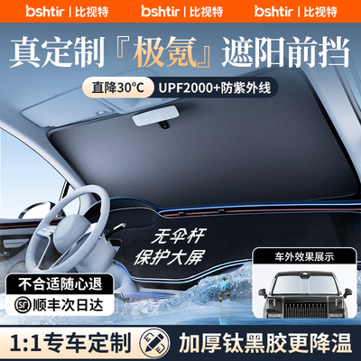 【极氪专用】加厚钛银冰晶遮阳挡