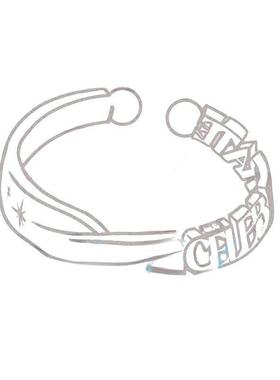 孙颖莎莫比乌斯莎头5114戒指未来可期运动风小众粉丝应援周边指环