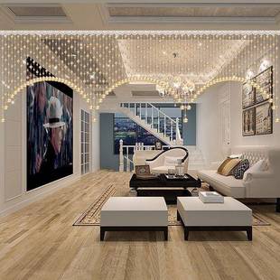 水晶珠帘断DAS厅帘家用欧过式 饰卧室卫生间门帘挂 隔客餐玄关道装