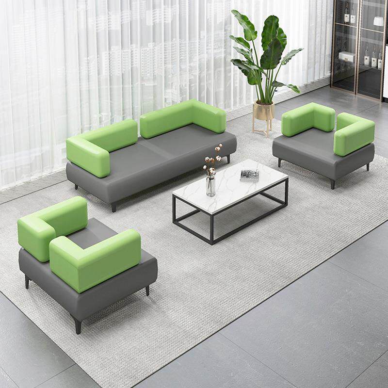 办公沙发茶组合务几客接待酒店前台大厅会等候区办公商FUQ室休闲
