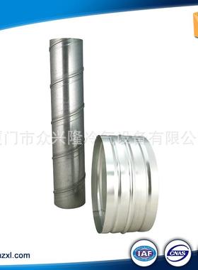 广旋东厂直家销通风排烟管道不、锈钢螺64610风管满焊管、不锈钢