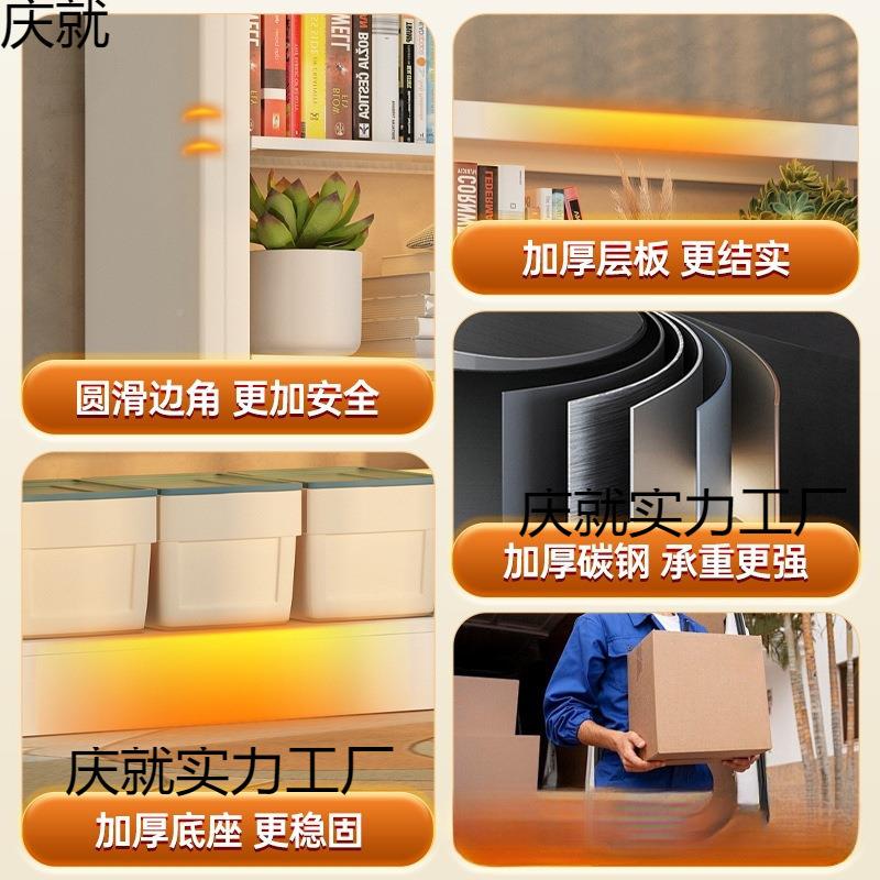 白板童轨道早教画画白板门架磁吸儿钢制卧室空书庆就A#88白门书柜