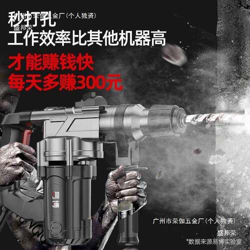 厂家德国电锤206电大镐用混凝土家钻用多功能工业两级功率冲击电