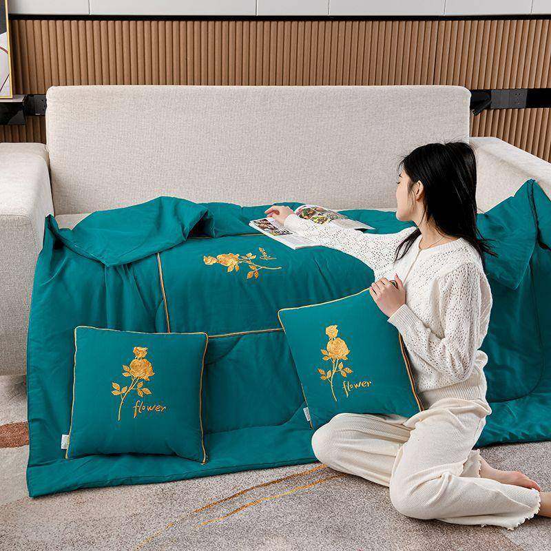 汽车抱枕被被子两一用四季通用二合一车用被子体10068151多能功靠