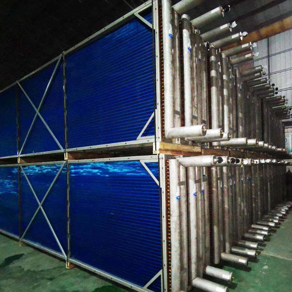苏州惟E新WCRGY有机溶剂废气冷EFP凝器烘干气体冷凝器翅E片表管冷