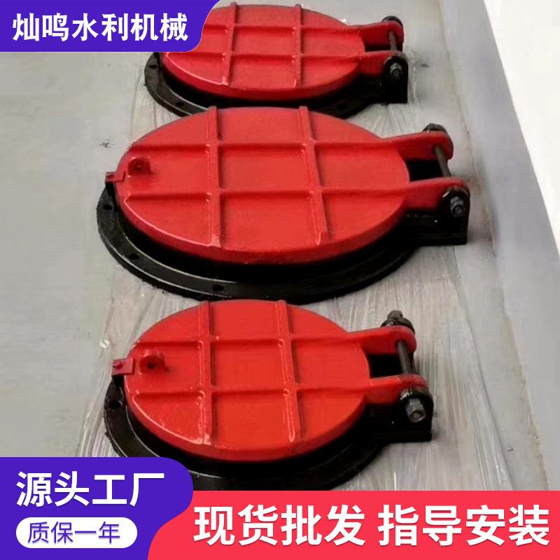 铸铁腐蚀ZVM防倒灌复合材料拍耐拍门外接兰镶铜市政污水管道侧法