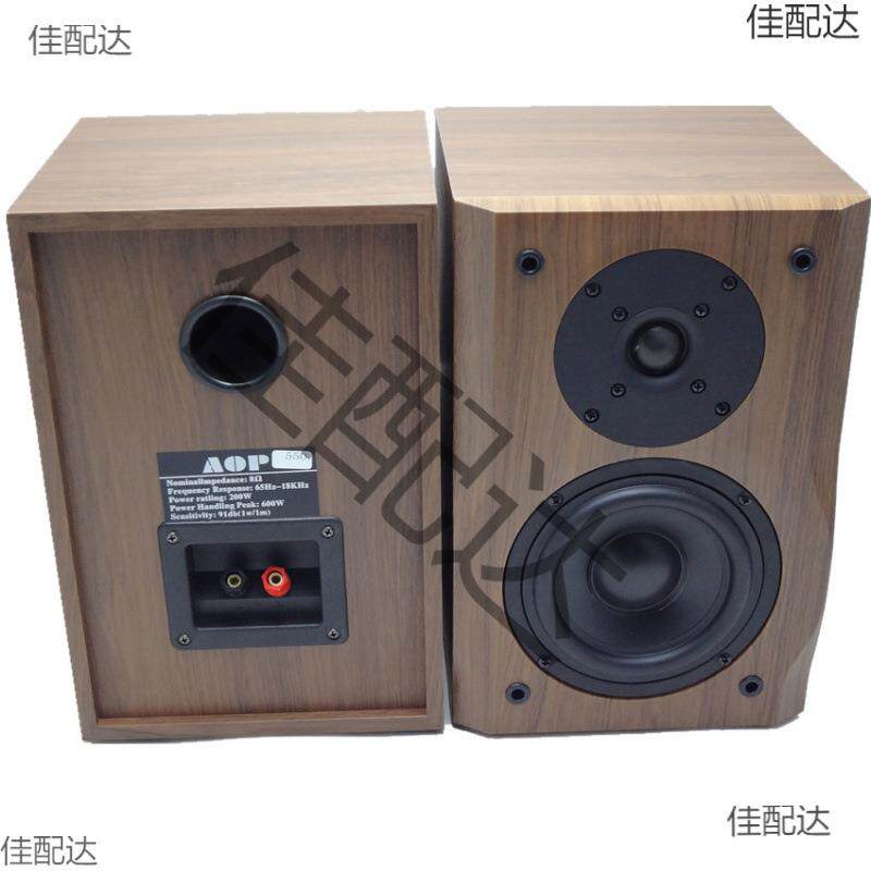 6..5寸高无源音箱烧胆机配用音箱65寸书发无品牌/架音家用木质箱