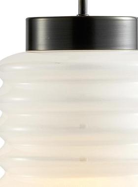 新中师式创意后现轻奢玻璃BLW客厅台装饰灯设代计卧室床头书房台