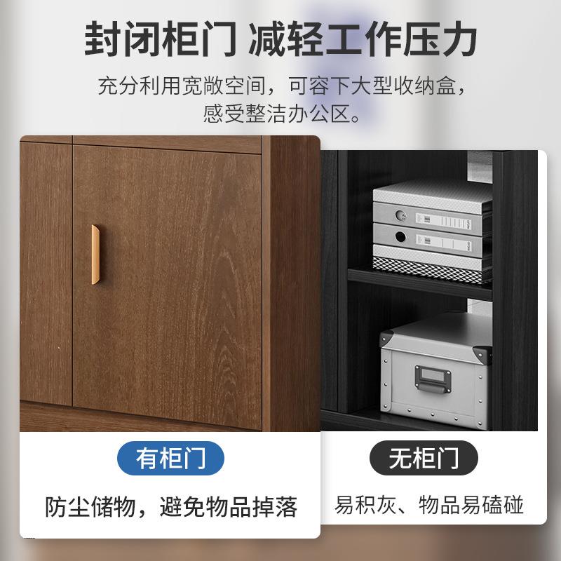 公柜资料柜公桌边办柜子侧柜矮柜NPQ隔断茶文件柜办公室水柜办置
