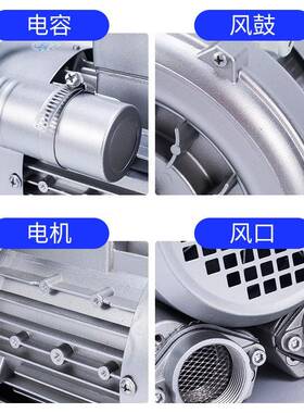 现货高压漩涡风机HB-6455工业曝气污漩涡气421水泵5.K5W高压鼓风