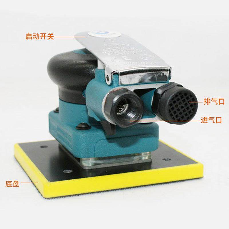 原装无品牌/豹动方形砂纸速机磨光砂震绒机打磨抛光磨灰机气夹式