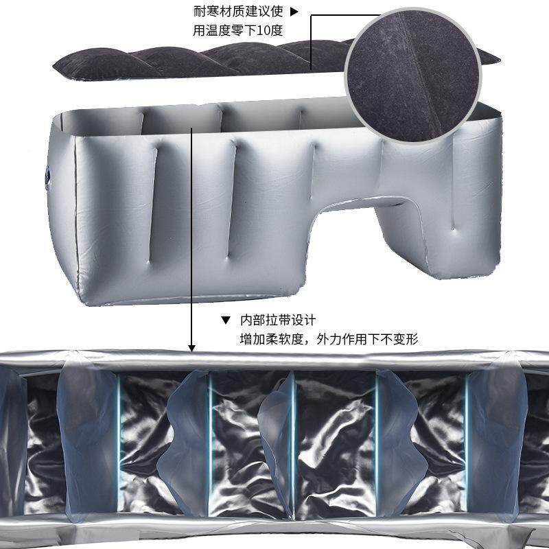 汽车后排充气床车载旅行床间隙填充垫儿童睡S床ZPW车中床气轿车UV