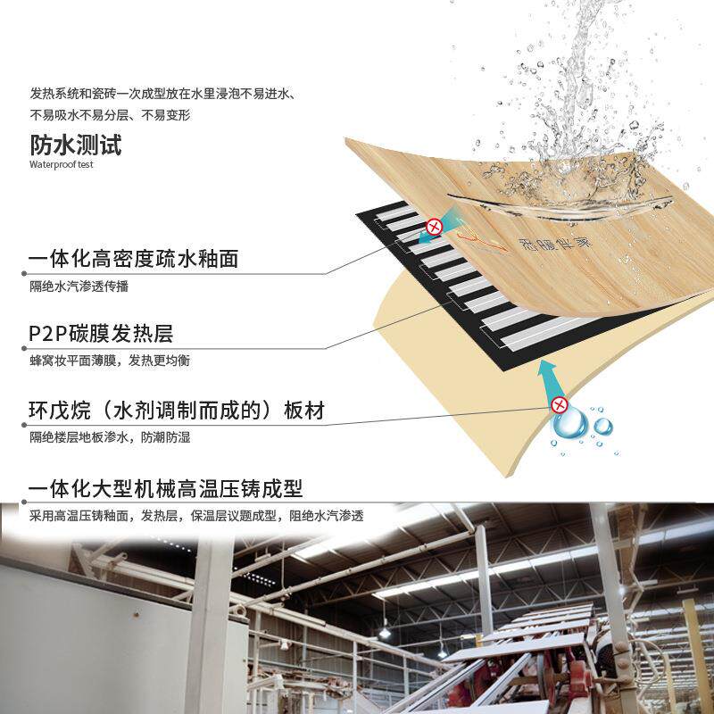 正温仿实木纹砖防滑耐木暖客厅墙地板砖MW-005通体大板磨发热仿木
