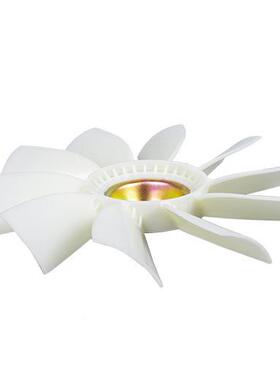 挖住无品牌/友0掘机S4F风扇空压风叶散热6器叶片发动机机风扇叶片