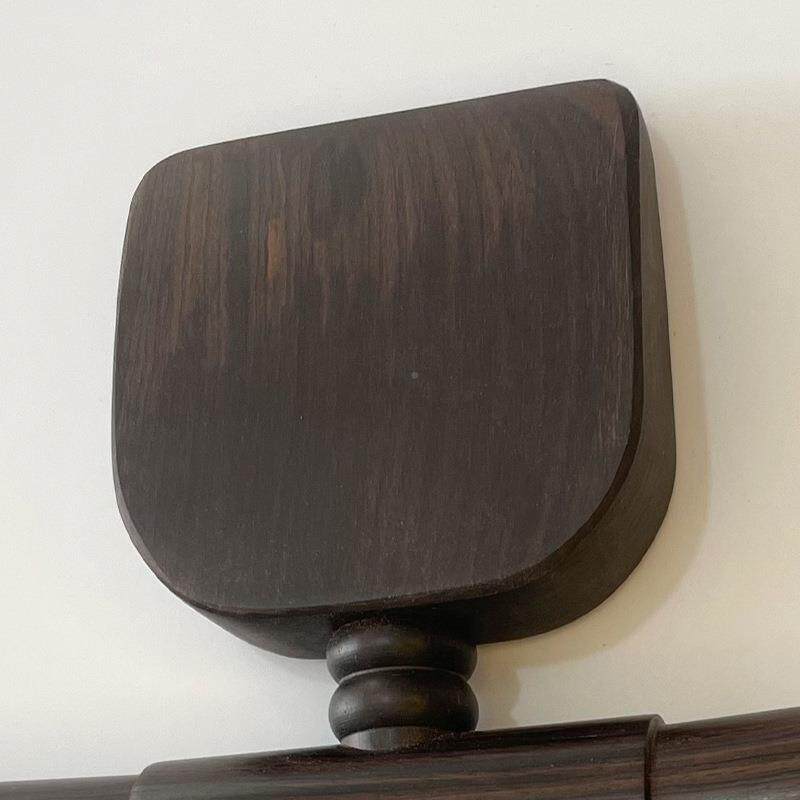 紫升光檀木紫光檀木阳铲痧铲背部按摩棍痧疏通经络拨经棒刮实木刮