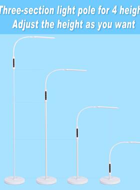 简约可遥感控LED高质代金属51853落地灯过认证a现mazon热销